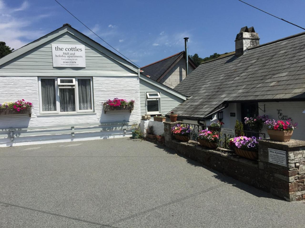The Cottles B&B/Holiday Apartments Polperro Exterior foto